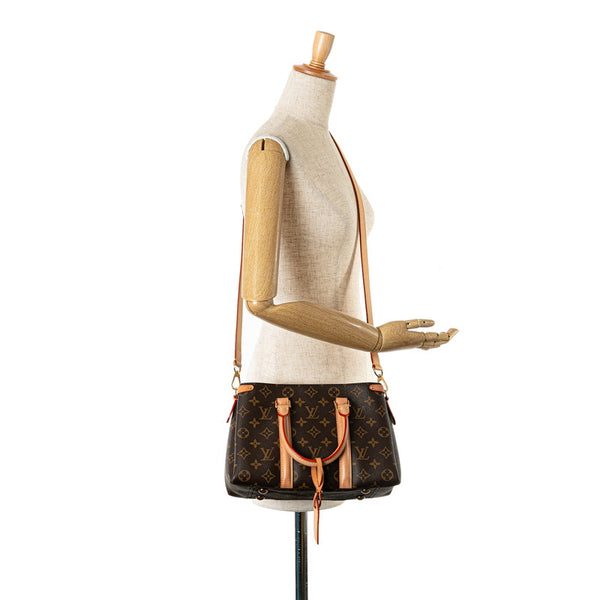 ルイ ヴィトン モノグラム スフロBB ハンドバッグ ショルダーバッグ 2WAY M44815 ブラウン PVC レザー レディース LOUIS VUITTON 【中古】