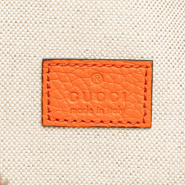 グッチ ジャンボGG ボディバッグ ウエストバッグ 645093 オレンジ レザー レディース GUCCI 【中古】