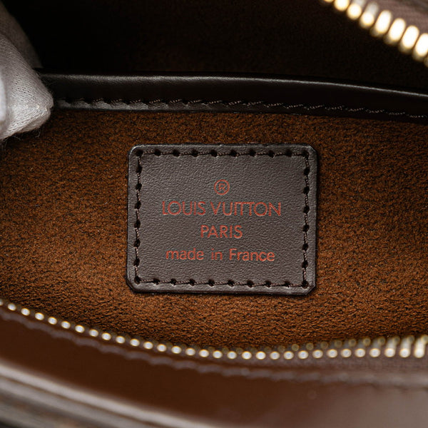 ルイ ヴィトン ダミエ サンルイ セカンドバッグ クラッチバッグ N51993 ブラウン PVC レザー メンズ LOUIS VUITTON 【中古】
