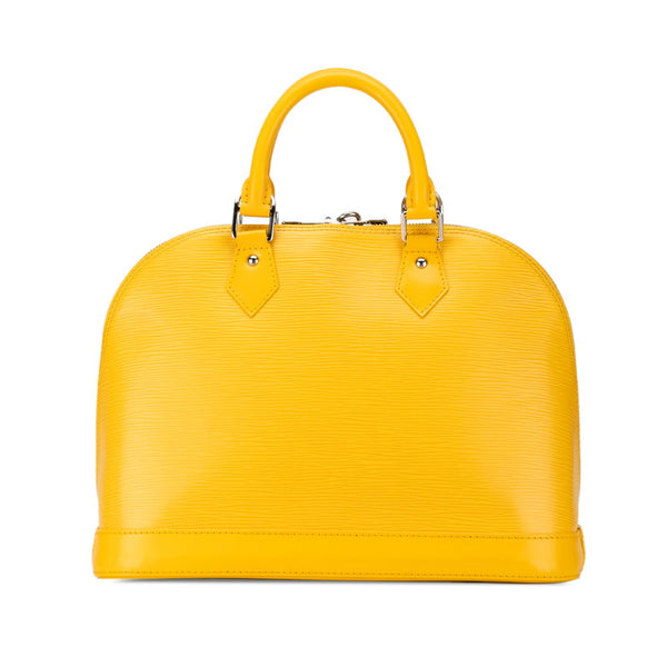 ルイ ヴィトン エピ アルマPM ハンドバッグ ショルダーバッグ 2WAY M40951 ミモザ イエロー レザー レディース LOUIS VUITTON 【中古】