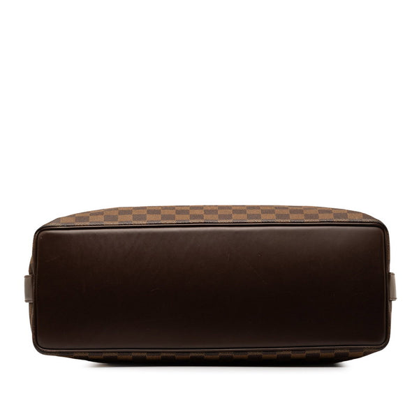 ルイ ヴィトン ダミエ チェルシー トートバッグ ショルダーバッグ N51119 ブラウン PVC レザー レディース LOUIS VUITTON 【中古】