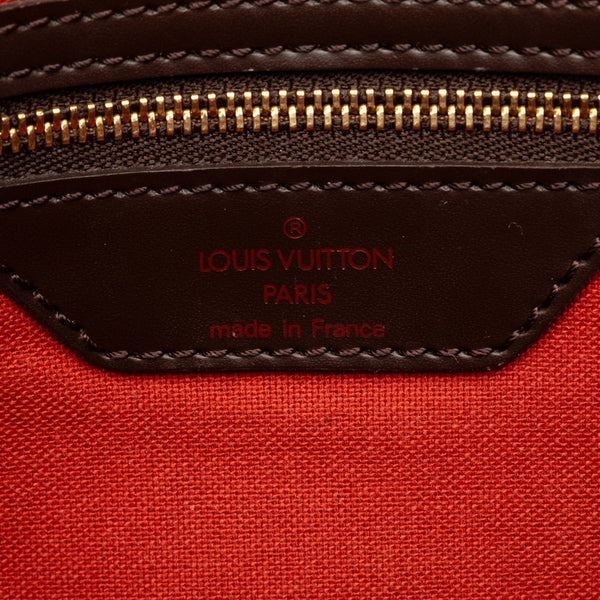 ルイ ヴィトン ダミエ チェルシー トートバッグ ショルダーバッグ N51119 ブラウン PVC レザー レディース LOUIS VUITTON 【中古】