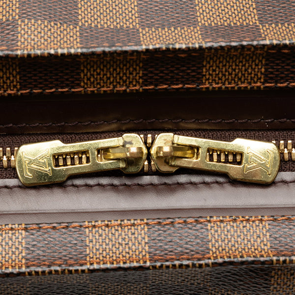 ルイ ヴィトン ダミエ チェルシー トートバッグ ショルダーバッグ N51119 ブラウン PVC レザー レディース LOUIS VUITTON 【中古】