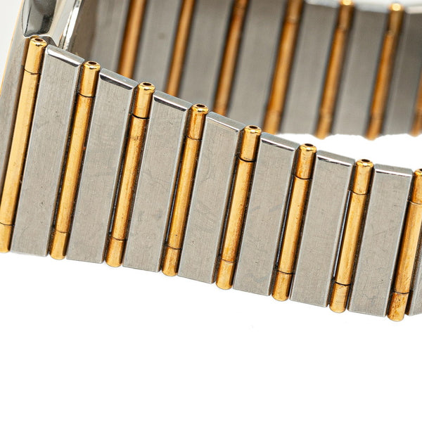 オメガ コンステレーション 腕時計 クオーツ ゴールド文字盤 ステンレススチール レディース OMEGA 【中古】