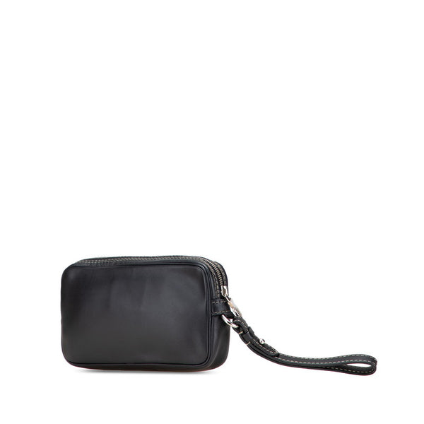 ルイ ヴィトン クラッチバッグ ブラック ノワール レザー メンズ LOUIS VUITTON 【中古】