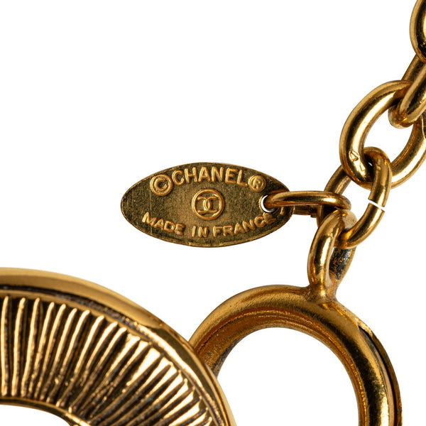 シャネル ココマーク ヴィンテージ ネックレス ゴールド メッキ レディース CHANEL 【中古】