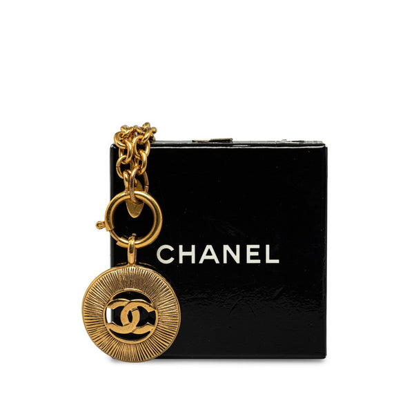 シャネル ココマーク ヴィンテージ ネックレス ゴールド メッキ レディース CHANEL 【中古】