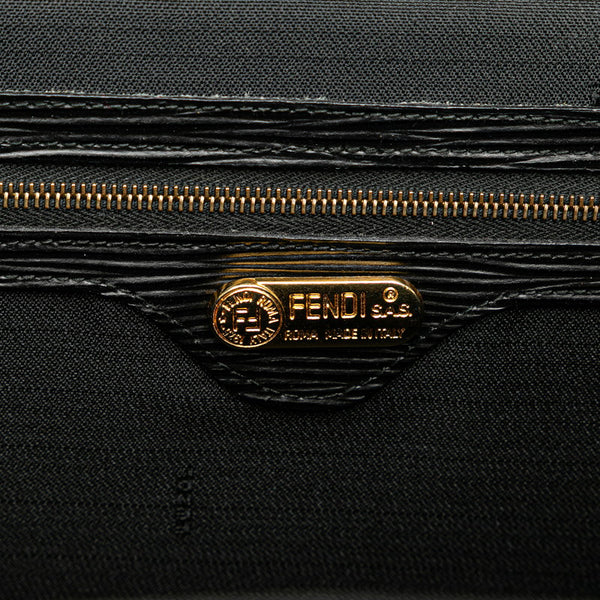 フェンディ ハンドバッグ ショルダーバッグ 2WAY ブラック レザー レディース FENDI 【中古】