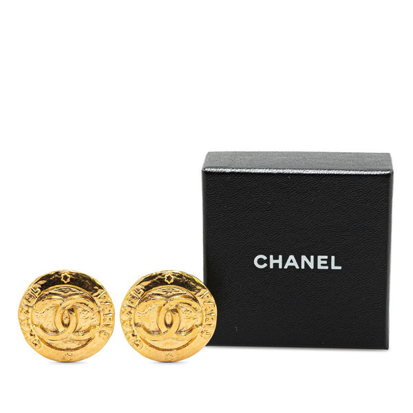 シャネル ヴィンテージ ココマーク イヤリング ゴールド メッキ レディース CHANEL 【中古】
