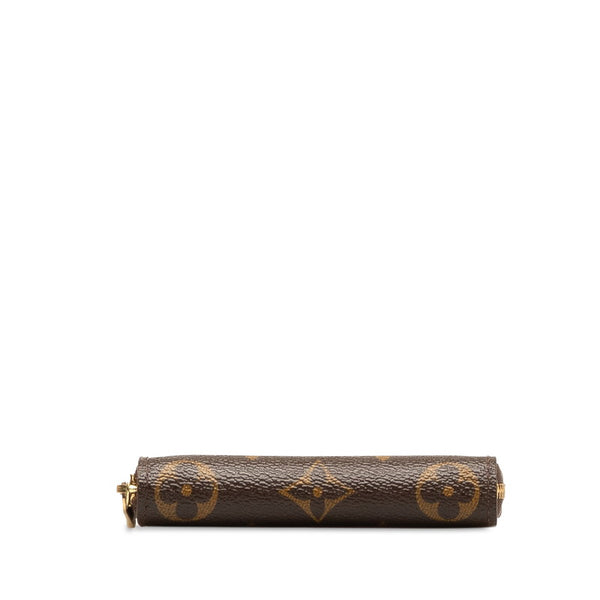 ルイ ヴィトン モノグラム ジッピー コインパース コインケース 小銭入れ M60067 ブラウン PVC レザー レディース LOUIS VUITTON 【中古】
