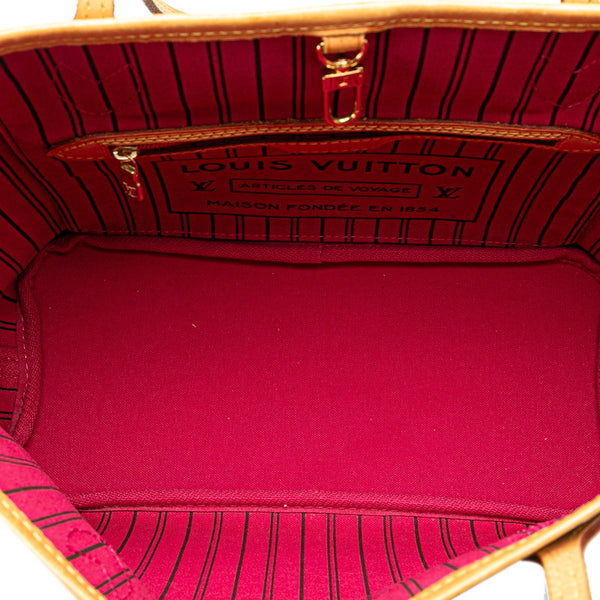 ルイ ヴィトン モノグラム ネヴァーフルPM ハンドバッグ トートバッグ M41245 ブラウン PVC レザー レディース LOUIS VUITTON 【中古】