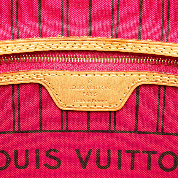 ルイ ヴィトン モノグラム ネヴァーフルPM ハンドバッグ トートバッグ M41245 ブラウン PVC レザー レディース LOUIS VUITTON 【中古】
