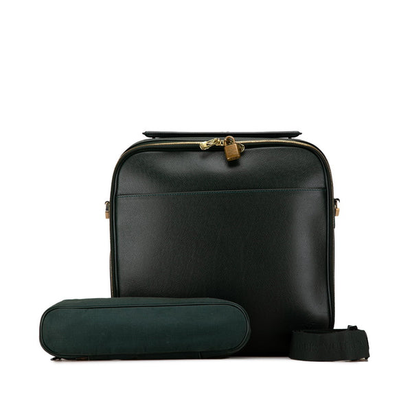 ルイ ヴィトン タイガ  トゥラ ビジネスバッグ ショルダーバッグ 2WAY M30762 エピセア グリーン レザー メンズ LOUIS VUITTON 【中古】