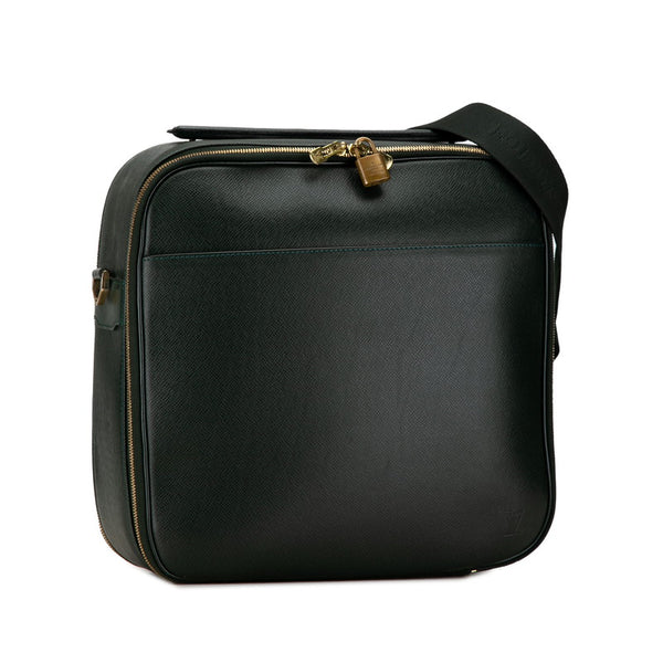ルイ ヴィトン タイガ  トゥラ ビジネスバッグ ショルダーバッグ 2WAY M30762 エピセア グリーン レザー メンズ LOUIS VUITTON 【中古】