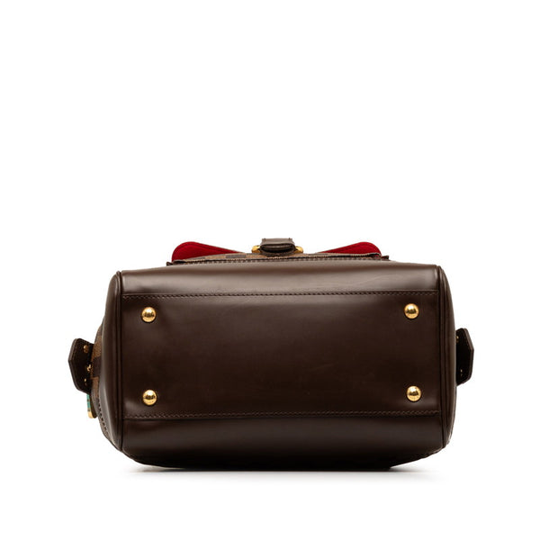 ルイ ヴィトン ダミエ ナイツブリッジPM ショルダーバッグ ハンドバッグ N51201 ブラウン PVC レザー レディース LOUIS VUITTON 【中古】