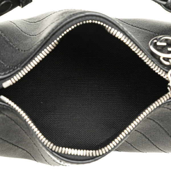 グッチ ブロンディ ショルダーバッグ 760170 ブラック レザー レディース GUCCI 【中古】