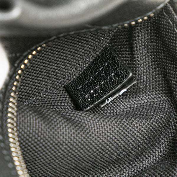 グッチ ブロンディ ショルダーバッグ 760170 ブラック レザー レディース GUCCI 【中古】