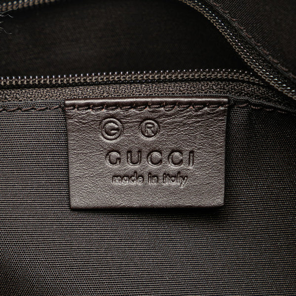 グッチ グッチシマ ハンドバッグ ミニボストンバッグ 257289 ブラウン レザー レディース GUCCI 【中古】