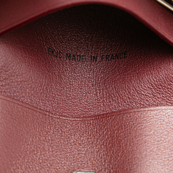 カルティエ マストライン 4連 キーケース ボルドー ワインレッド レザー レディース CARTIER 【中古】