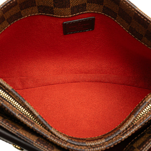 ルイ ヴィトン ダミエ オーバーニュ ショルダーバッグ N51129 ブラウン PVC レザー レディース LOUIS VUITTON 【中古】