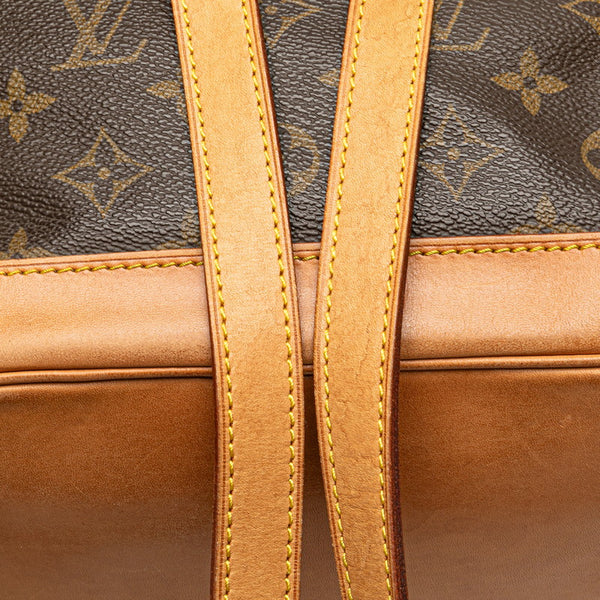 ルイ ヴィトン モノグラム モンスリMM リュック バックパック M51136 ブラウン PVC レザー レディース LOUIS VUITTON 【中古】
