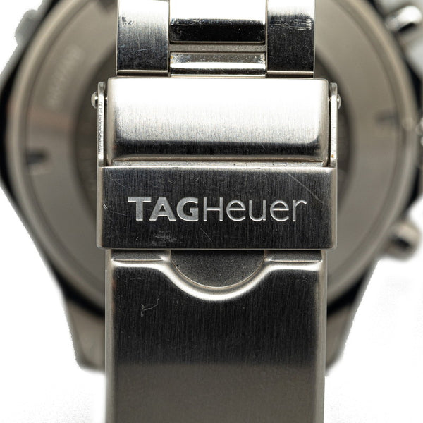 タグホイヤー アクアレーサー 腕時計 CAF2112 自動巻き ネイビー文字盤 ステンレススチール メンズ TAG HEUER 【中古】