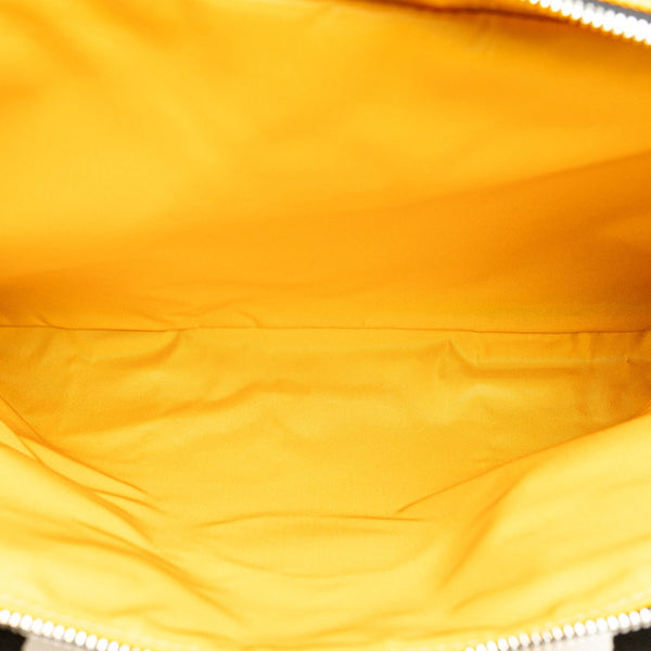 グッチ GGナイロン オフ ザ グリッド ショルダーバッグ  ビジネスバッグ 2WAY 674299 イエロー ブラック ナイロン レザー メンズ GUCCI 【中古】