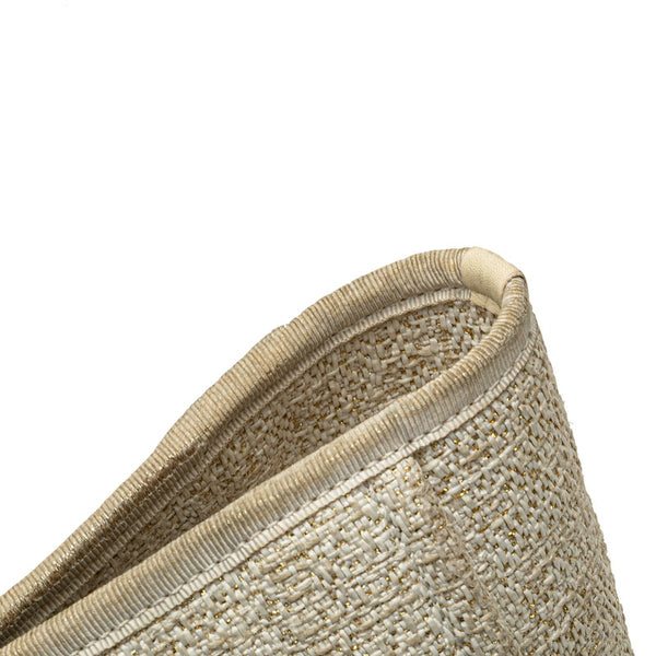 シャネル ドーヴィルMM チェーン トートバッグ ショルダーバッグ ホワイト ゴールド キャンバス レザー レディース CHANEL 【中古】