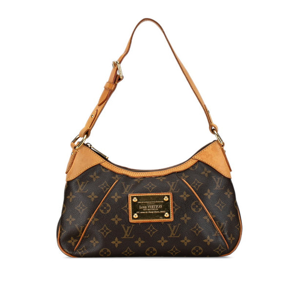 ルイ ヴィトン モノグラム テムズPM ショルダーバッグ M56384 ブラウン PVC レザー レディース LOUIS VUITTON 【中古】