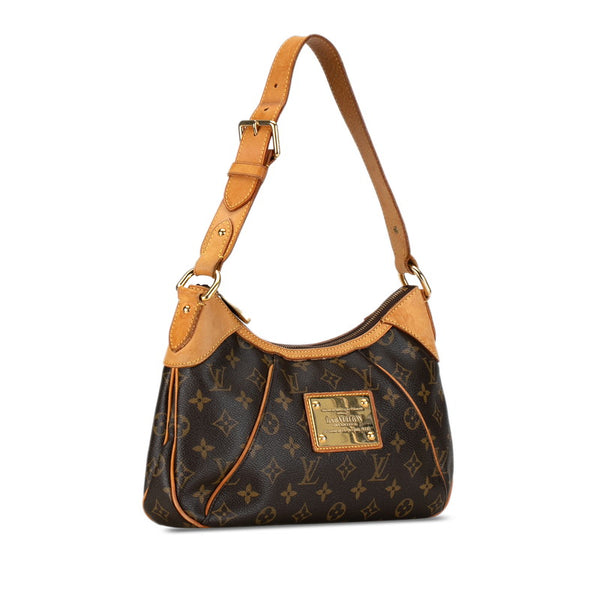 ルイ ヴィトン モノグラム テムズPM ショルダーバッグ M56384 ブラウン PVC レザー レディース LOUIS VUITTON 【中古】