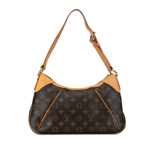 ルイ ヴィトン モノグラム テムズPM ショルダーバッグ M56384 ブラウン PVC レザー レディース LOUIS VUITTON 【中古】