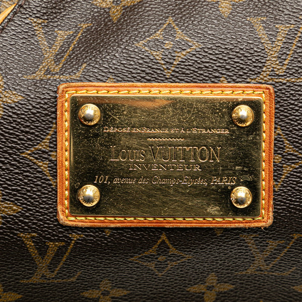 ルイ ヴィトン モノグラム テムズPM ショルダーバッグ M56384 ブラウン PVC レザー レディース LOUIS VUITTON 【中古】