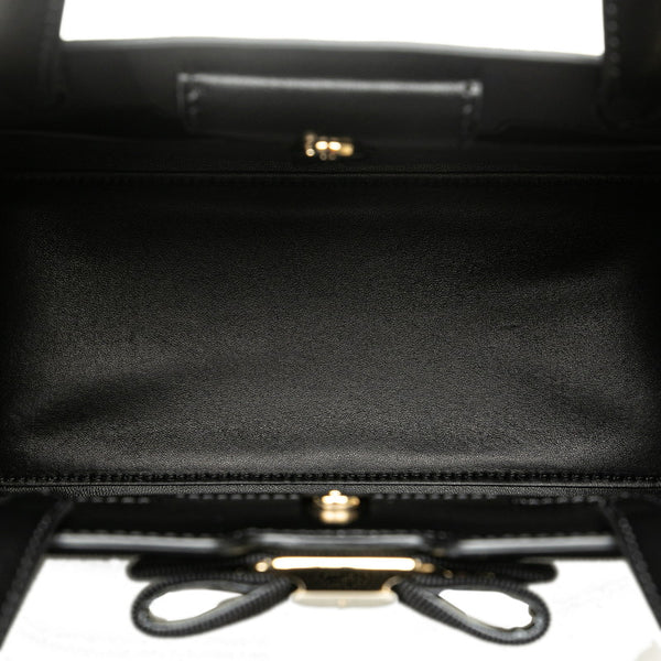 サルヴァトーレフェラガモ ヴァラリボン ハンドバッグ ショルダーバッグ 2WAY AU-21-1290 ブラック レザー レディース Salvatore Ferragamo 【中古】