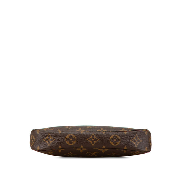 ルイ ヴィトン モノグラム ポシェット アクセソワール ハンドバッグ M51980 ブラウン PVC レザー レディース LOUIS VUITTON 【中古】