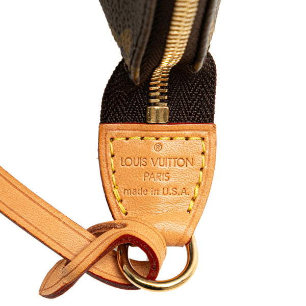 ルイ ヴィトン モノグラム ポシェット アクセソワール ハンドバッグ M51980 ブラウン PVC レザー レディース LOUIS VUITTON 【中古】