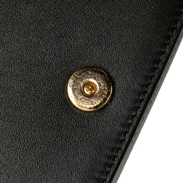 サンローラン ショルダーバッグ ブラック レザー レディース SAINT LAURENT 【中古】