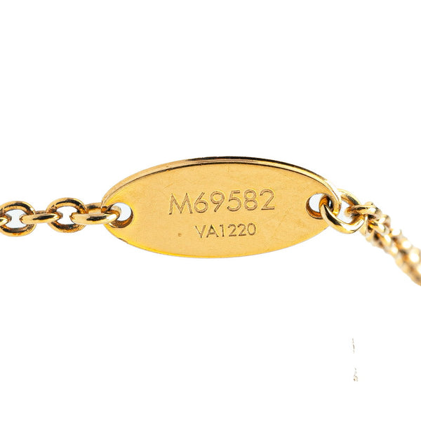 ルイ ヴィトン ブラスレ マイLV アフェア ブレスレット M69582 ゴールド メッキ レディース LOUIS VUITTON 【中古】
