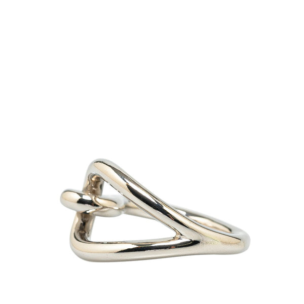 エルメス ジャンボ スカーフリング シルバー メタル レディース HERMES 【中古】