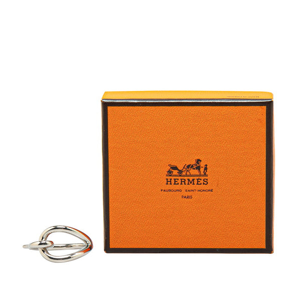 エルメス ジャンボ スカーフリング シルバー メタル レディース HERMES 【中古】