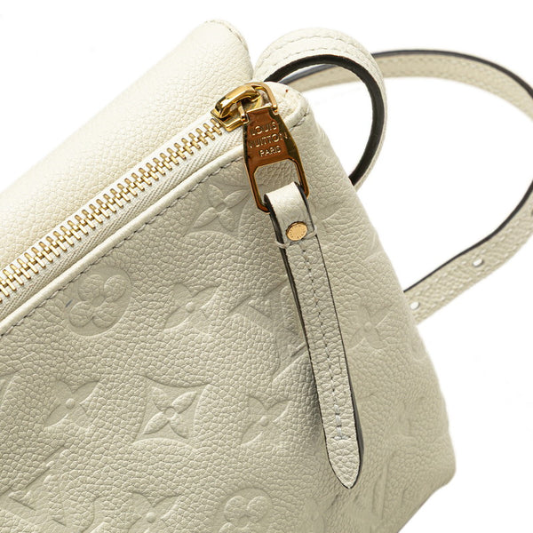 ルイ ヴィトン モノグラム アンプラント トワイス ショルダーバッグ M50882 ネージュ ホワイト レザー レディース LOUIS VUITTON 【中古】