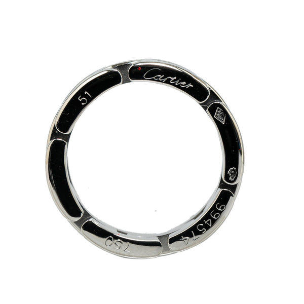 カルティエ マイヨンパンテール リング 指輪 #51 K18WG ホワイトゴールド レディース CARTIER 【中古】