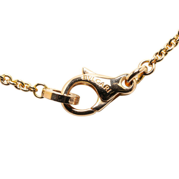 ブルガリ ビーゼロワン ネックレス ゴールド ブラック K18PG ピンクゴールド セラミック レディース BVLGARI 【中古】