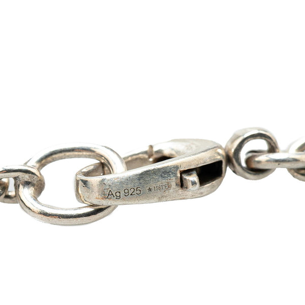 グッチ インターロッキングG ネックレス シルバー SV925 シルバー レディース GUCCI 【中古】