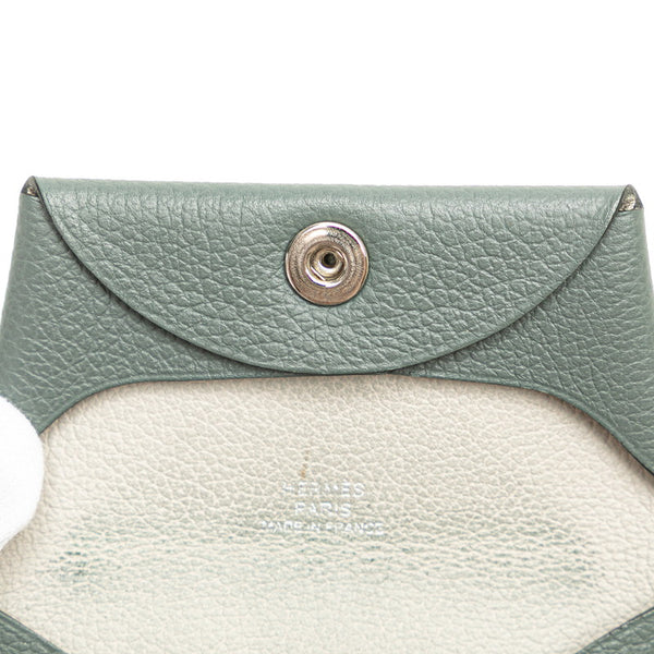 エルメス バスティア コインケース グレー系 エバーカラー レディース HERMES 【中古】