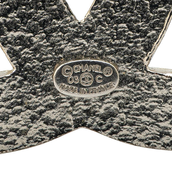 シャネル ココマーク パール ブローチ シルバー メタル レディース CHANEL 【中古】