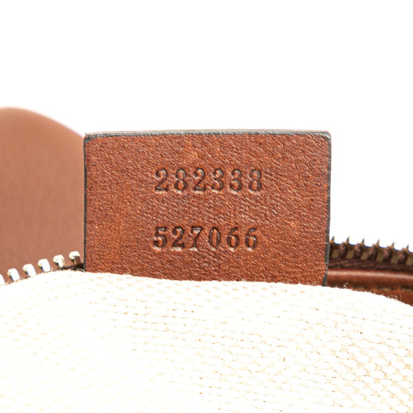 グッチ バンブー ワンショルダーバッグ ハンドバッグ 282338 ブラウン レザー レディース GUCCI 【中古】