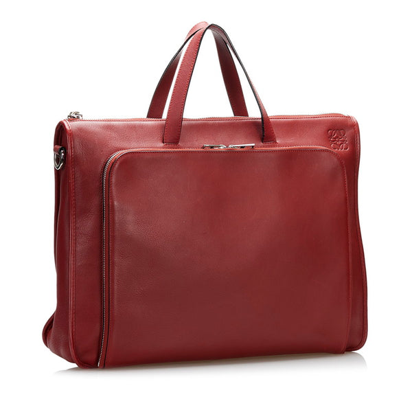 ロエベ ハンドバッグ ショルダーバッグ 2WAY レッド レザー レディース LOEWE 【中古】