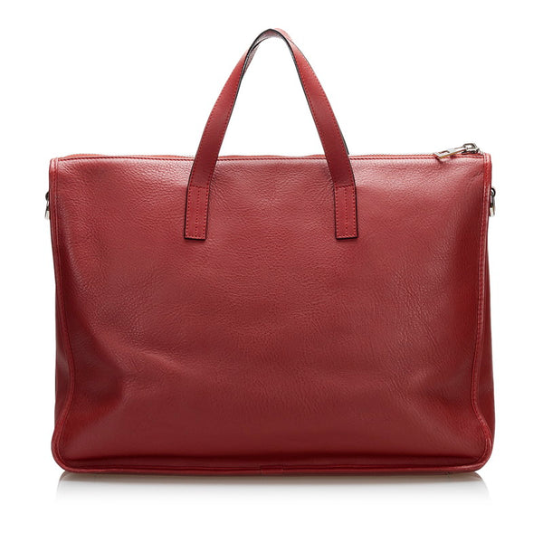 ロエベ ハンドバッグ ショルダーバッグ 2WAY レッド レザー レディース LOEWE 【中古】