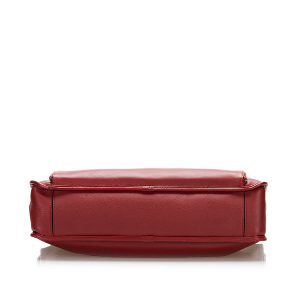 ロエベ ハンドバッグ ショルダーバッグ 2WAY レッド レザー レディース LOEWE 【中古】