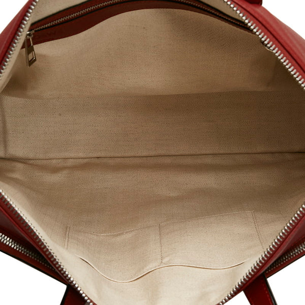 ロエベ ハンドバッグ ショルダーバッグ 2WAY レッド レザー レディース LOEWE 【中古】